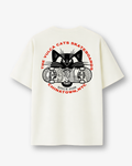 VULCA The Vulca Cat Skateboards Oversize Tişört