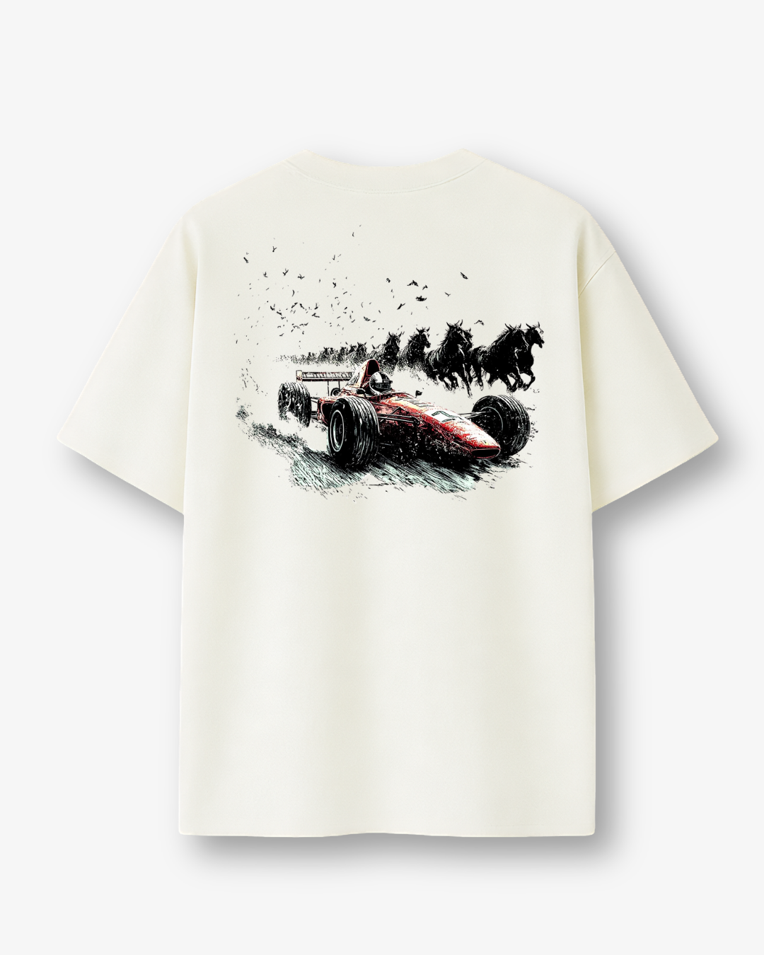 VULCA Cavallino Ross Oversize Tişört