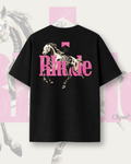 VULCA Midnight Rodeo Siyah Oversize Tişört