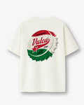 VULCA Flavor Pop Beyaz Oversize Tişört