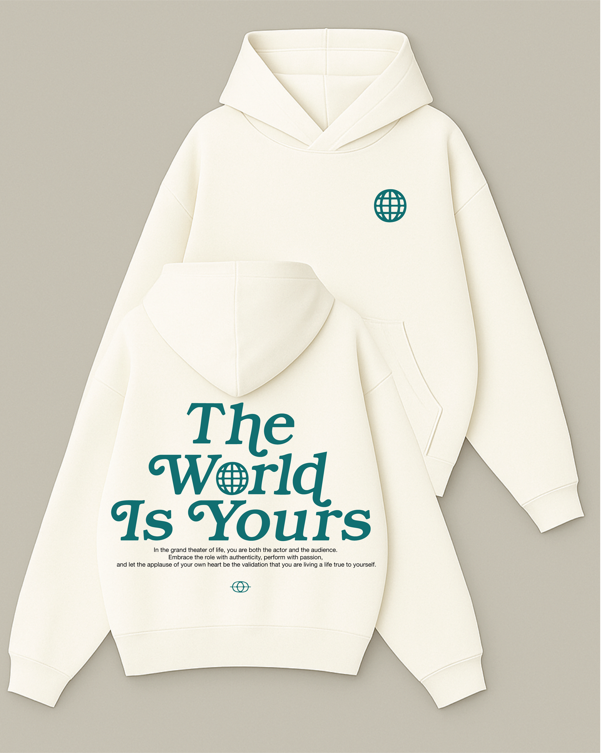 TWIY - Boxy Fit Kapüşonlu Sweatshirt