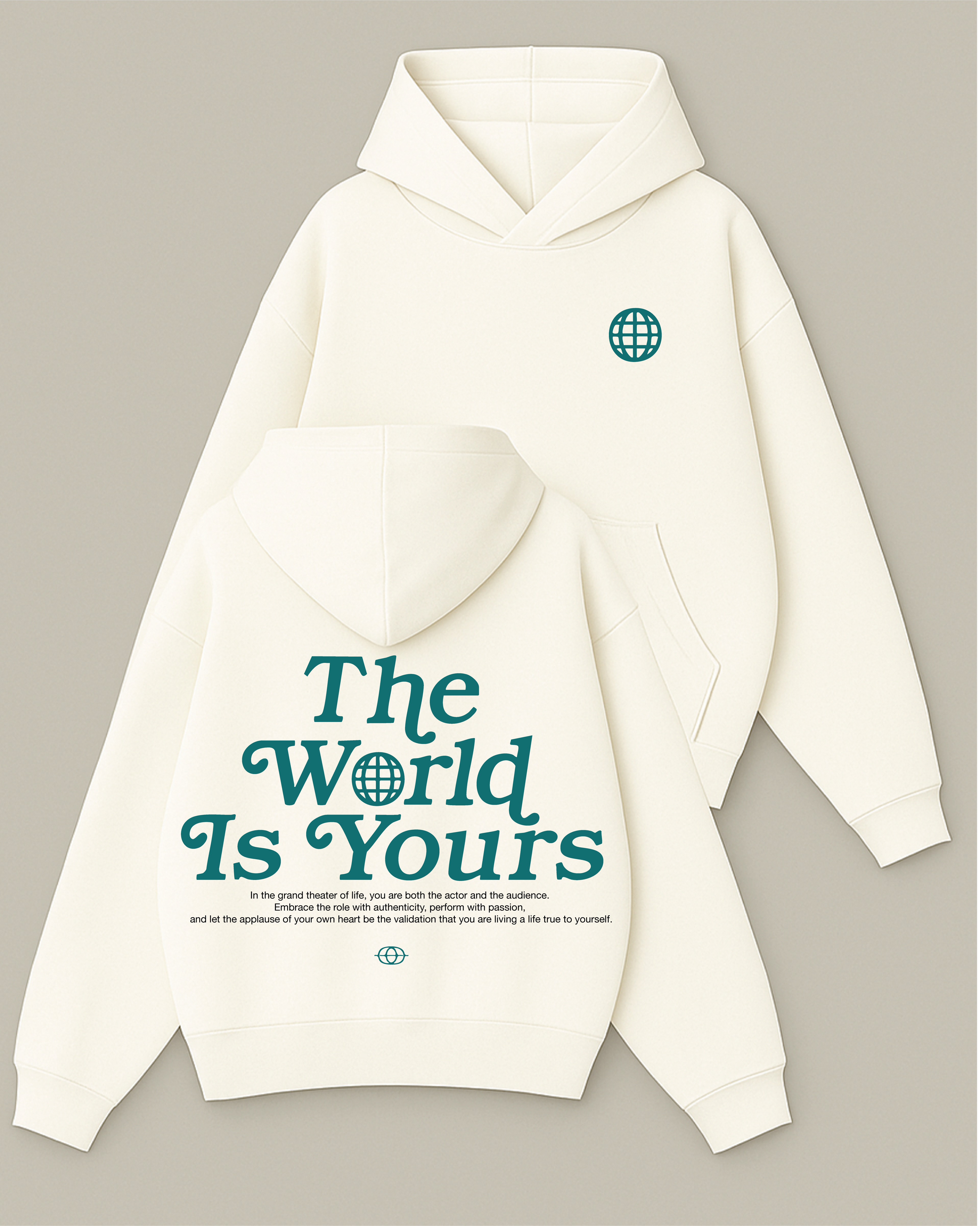 TWIY - Boxy Fit Kapüşonlu Sweatshirt