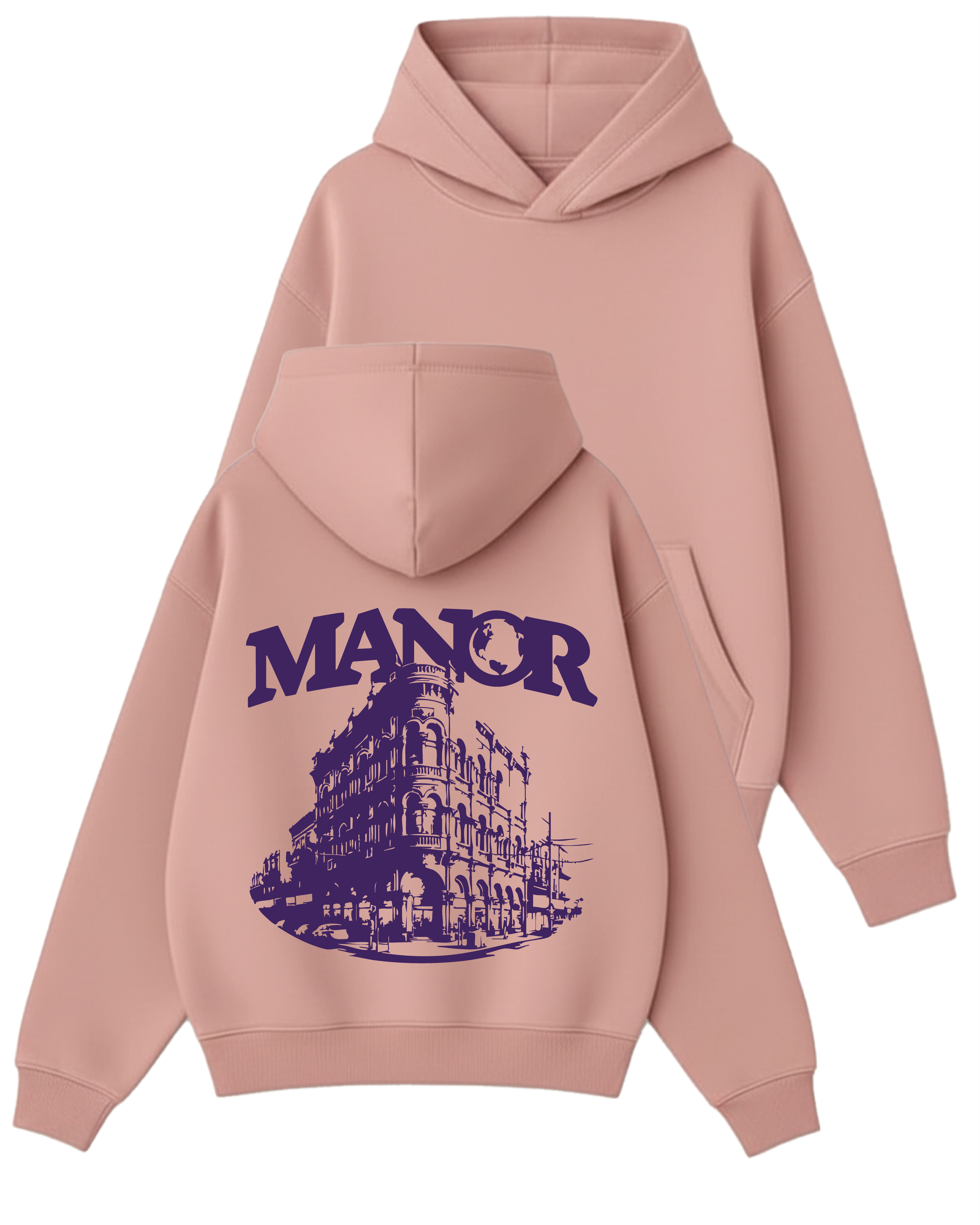 Manor - Boxy Fit Kapüşonlu Sweatshirt