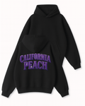 Calıfornıa Peach - Boxy Fit Kapüşonlu Sweatshirt