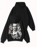 Trinity of Fate - Boxy Fit Kapüşonlu Sweatshirt