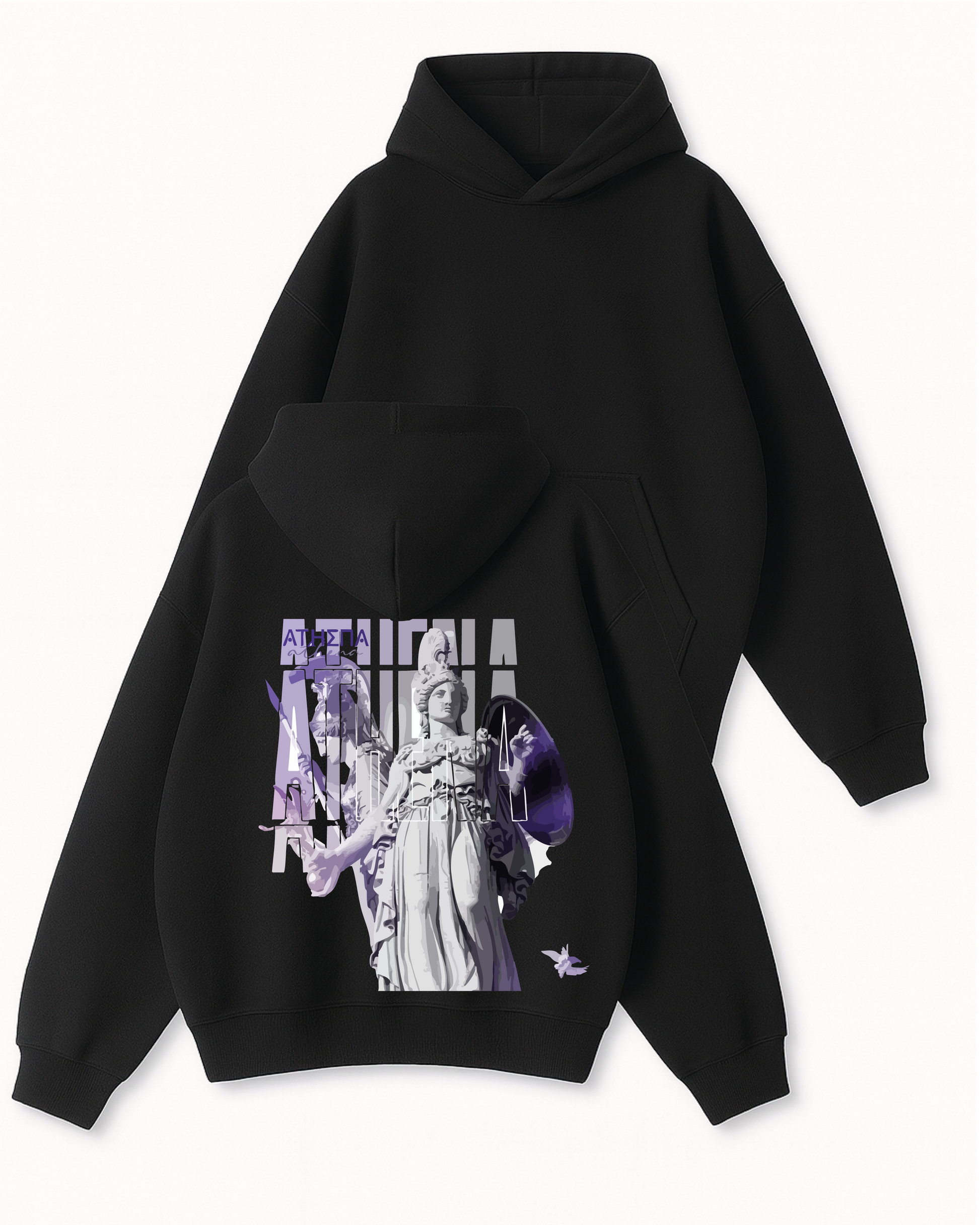 Athena - Boxy Fit Kapüşonlu Sweatshirt