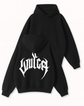 Vulca “Metal Script” - Boxy Fit Kapüşonlu Sweatshirt