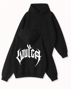 Vulca “Metal Script” - Boxy Fit Kapüşonlu Sweatshirt