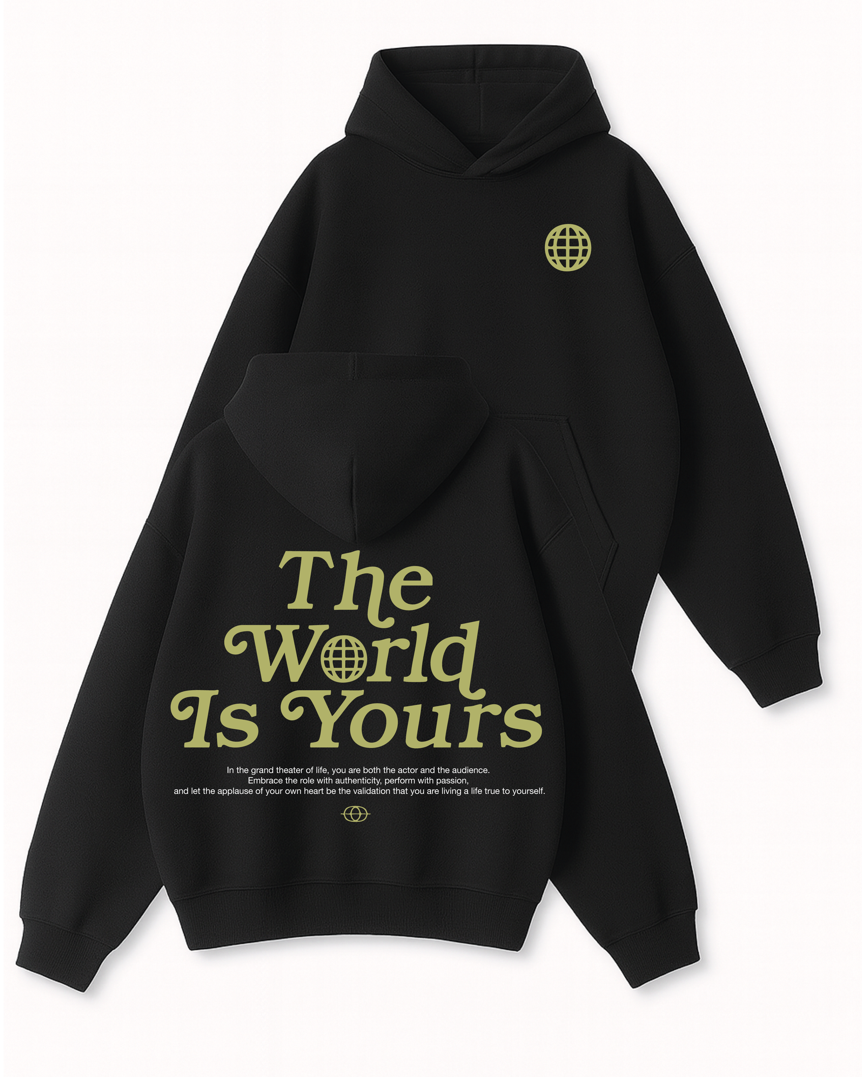 TWIY - Boxy Fit Kapüşonlu Sweatshirt