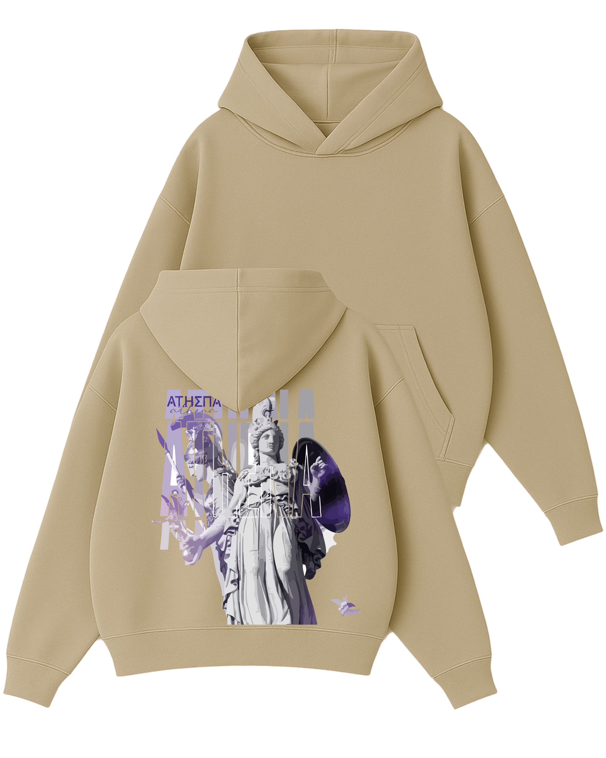 Athena - Boxy Fit Kapüşonlu Sweatshirt