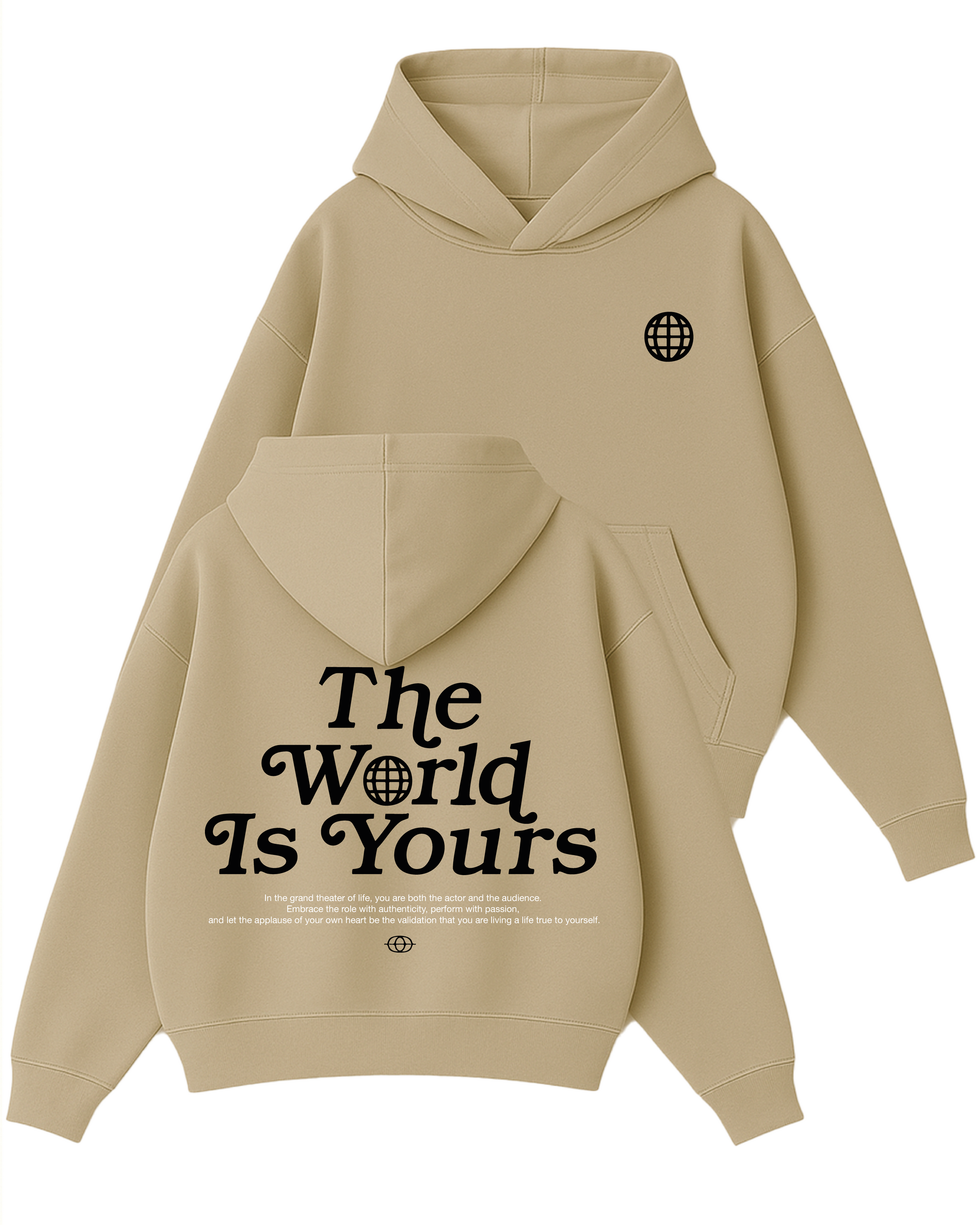 TWIY - Boxy Fit Kapüşonlu Sweatshirt