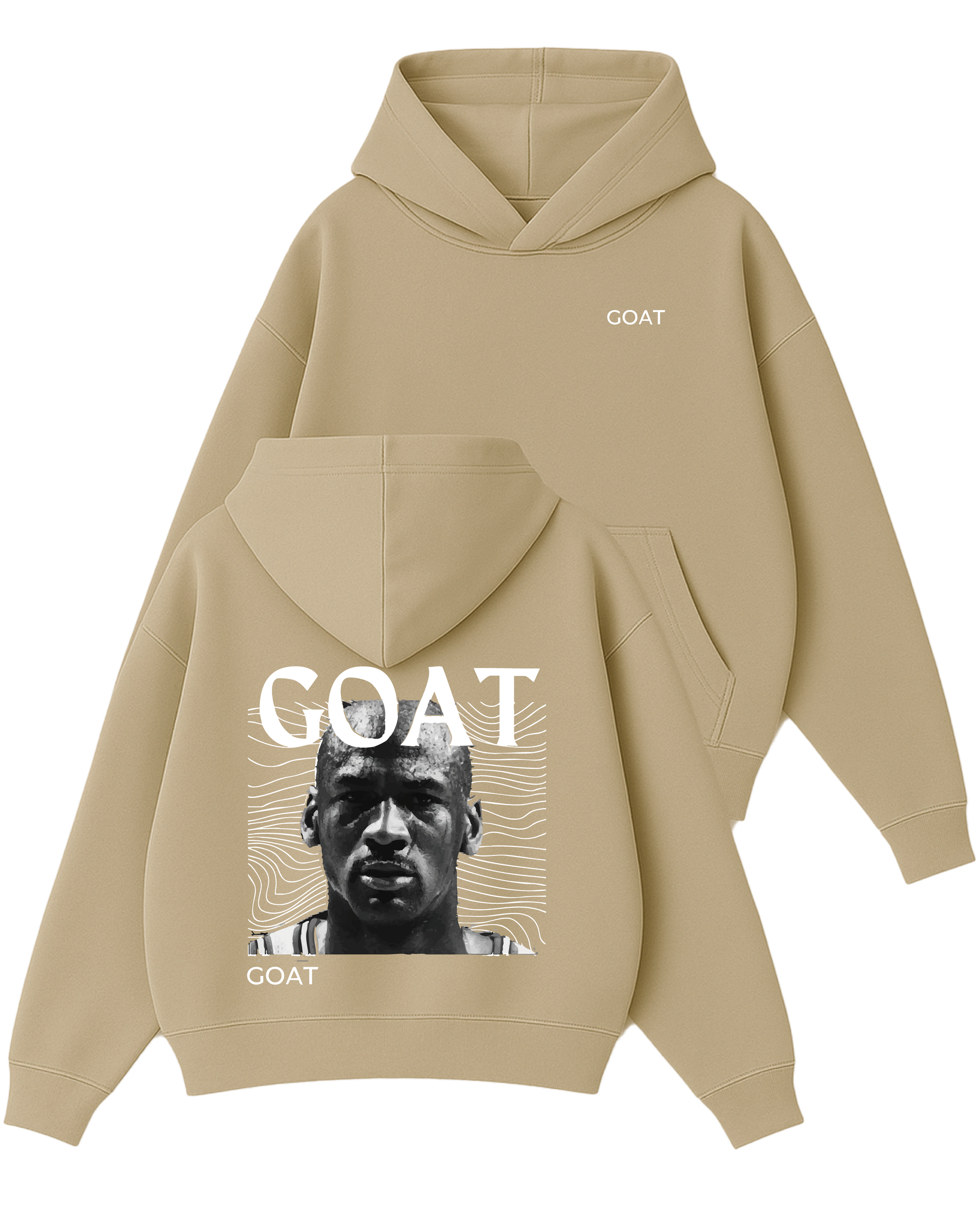 GOAT - Boxy Fit Kapüşonlu Sweatshirt