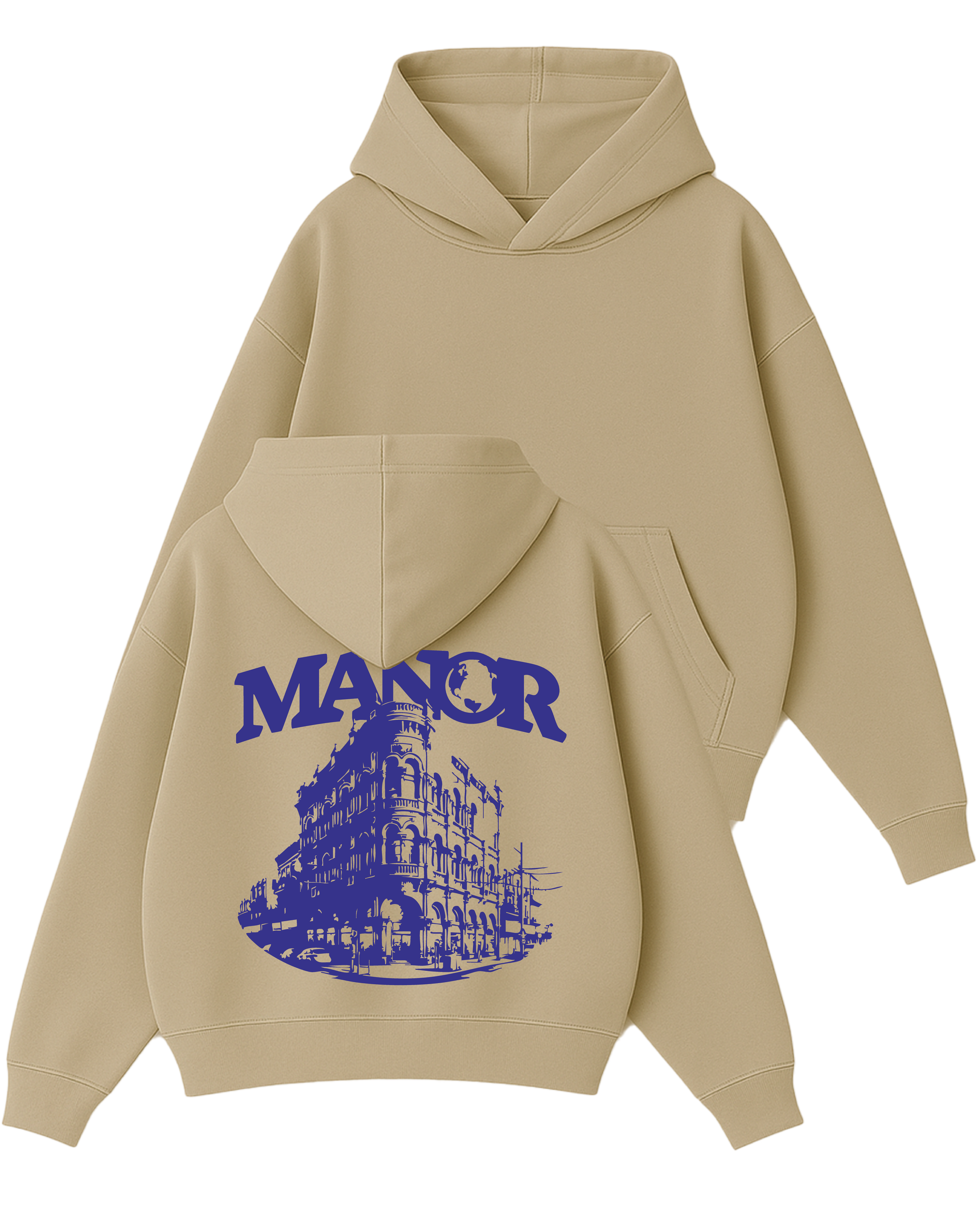 Manor - Boxy Fit Kapüşonlu Sweatshirt