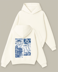 FUJI - Boxy Fit Kapüşonlu Sweatshirt