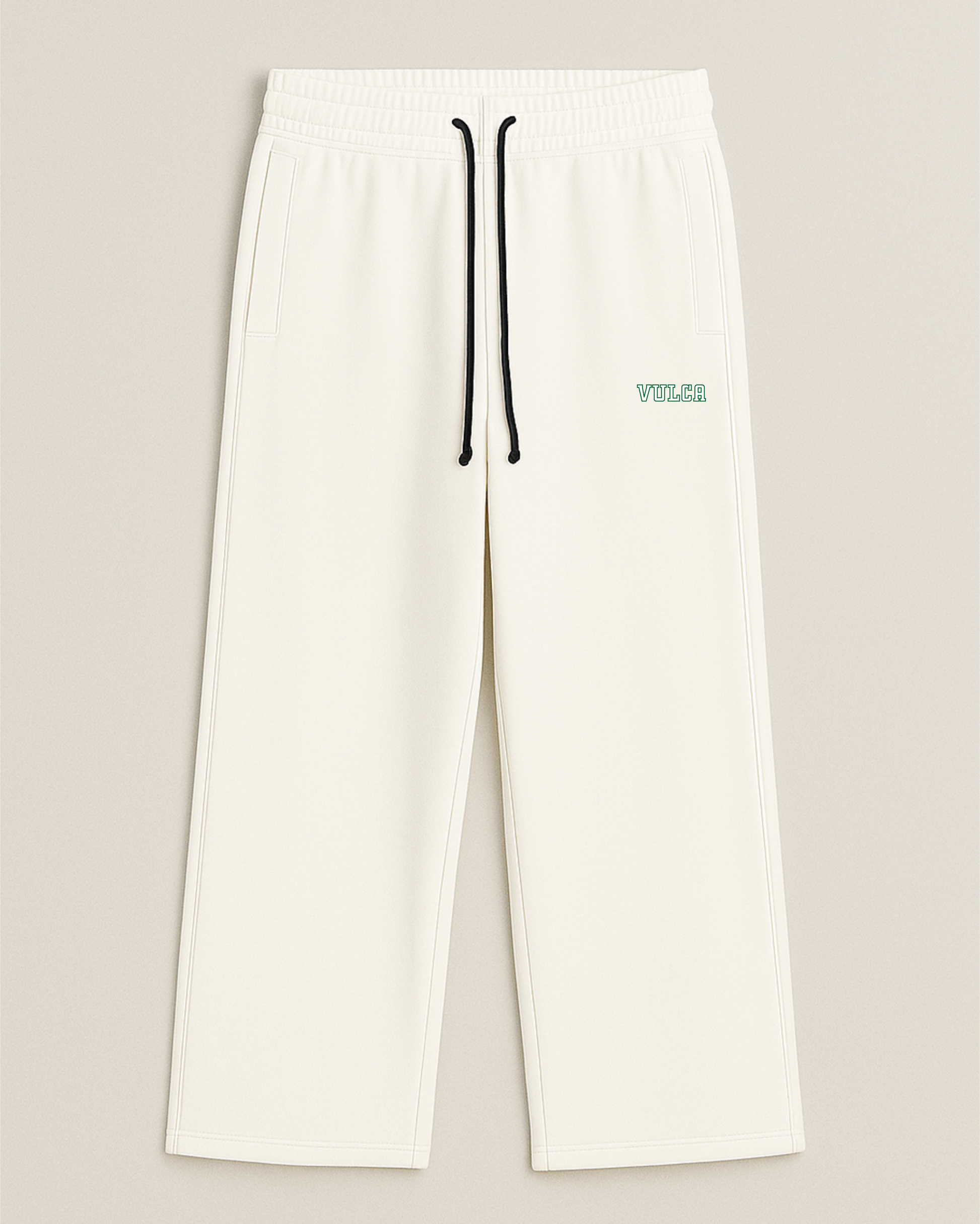 Balloon Fit Eşofman - Beyaz