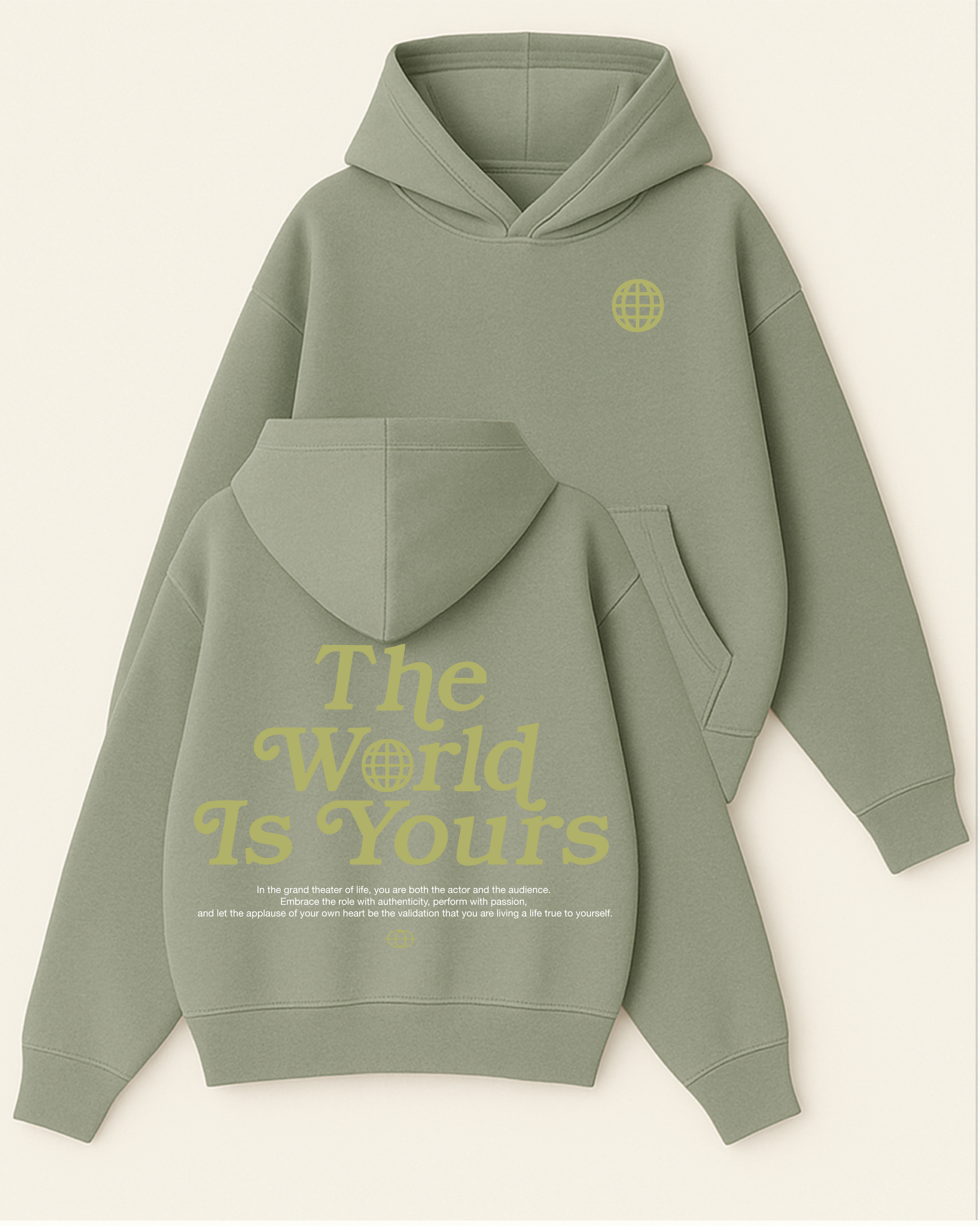 TWIY - Boxy Fit Kapüşonlu Sweatshirt