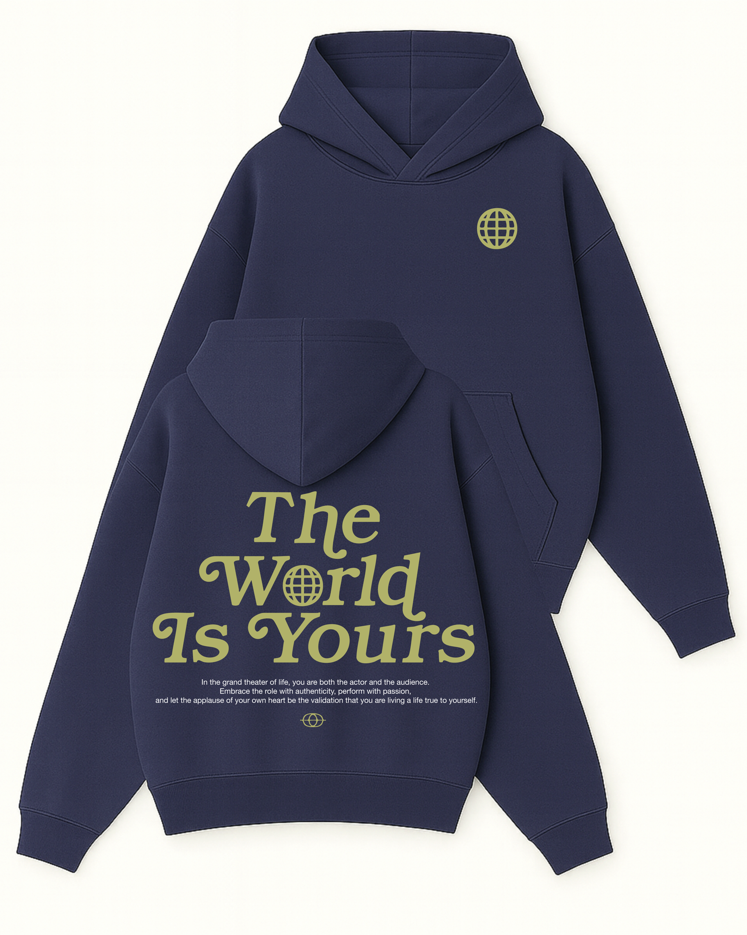 TWIY - Boxy Fit Kapüşonlu Sweatshirt