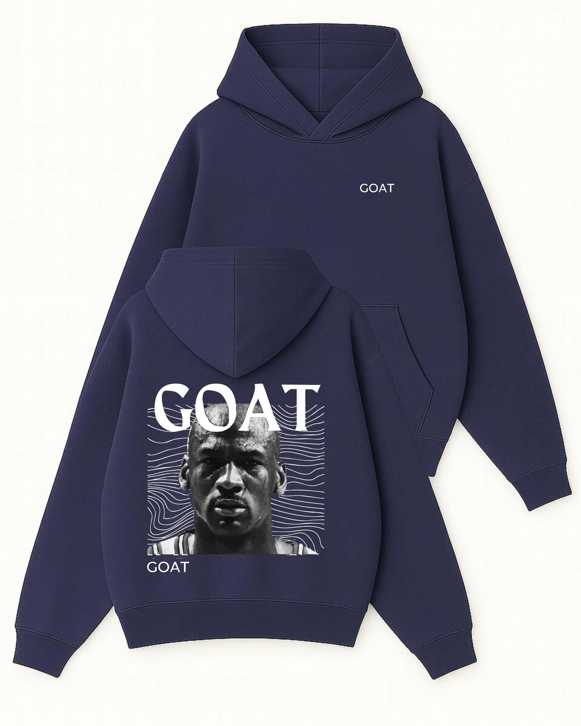 GOAT - Boxy Fit Kapüşonlu Sweatshirt