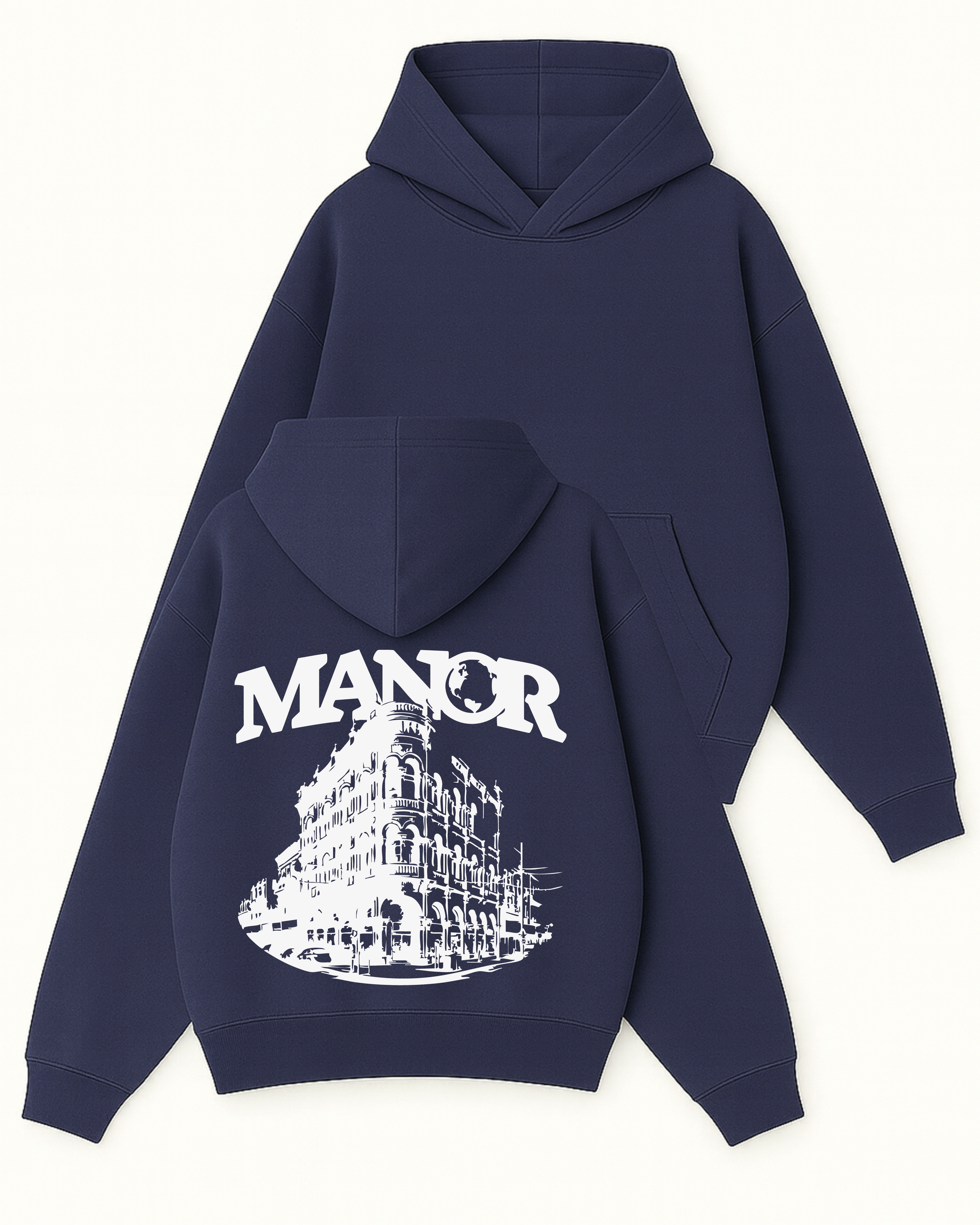 Manor - Boxy Fit Kapüşonlu Sweatshirt