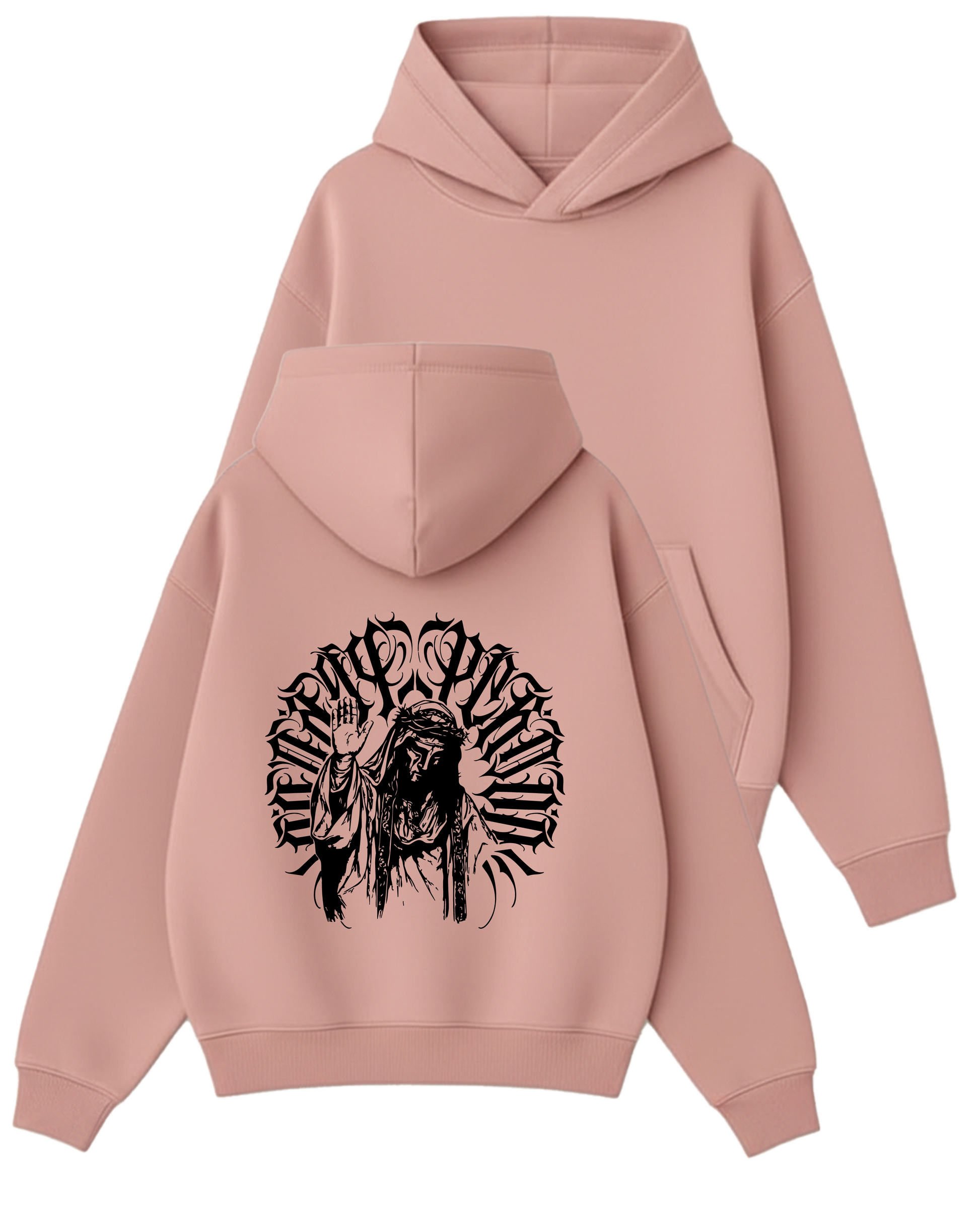 Dıvıne Street - Boxy Fit Kapüşonlu Sweatshirt