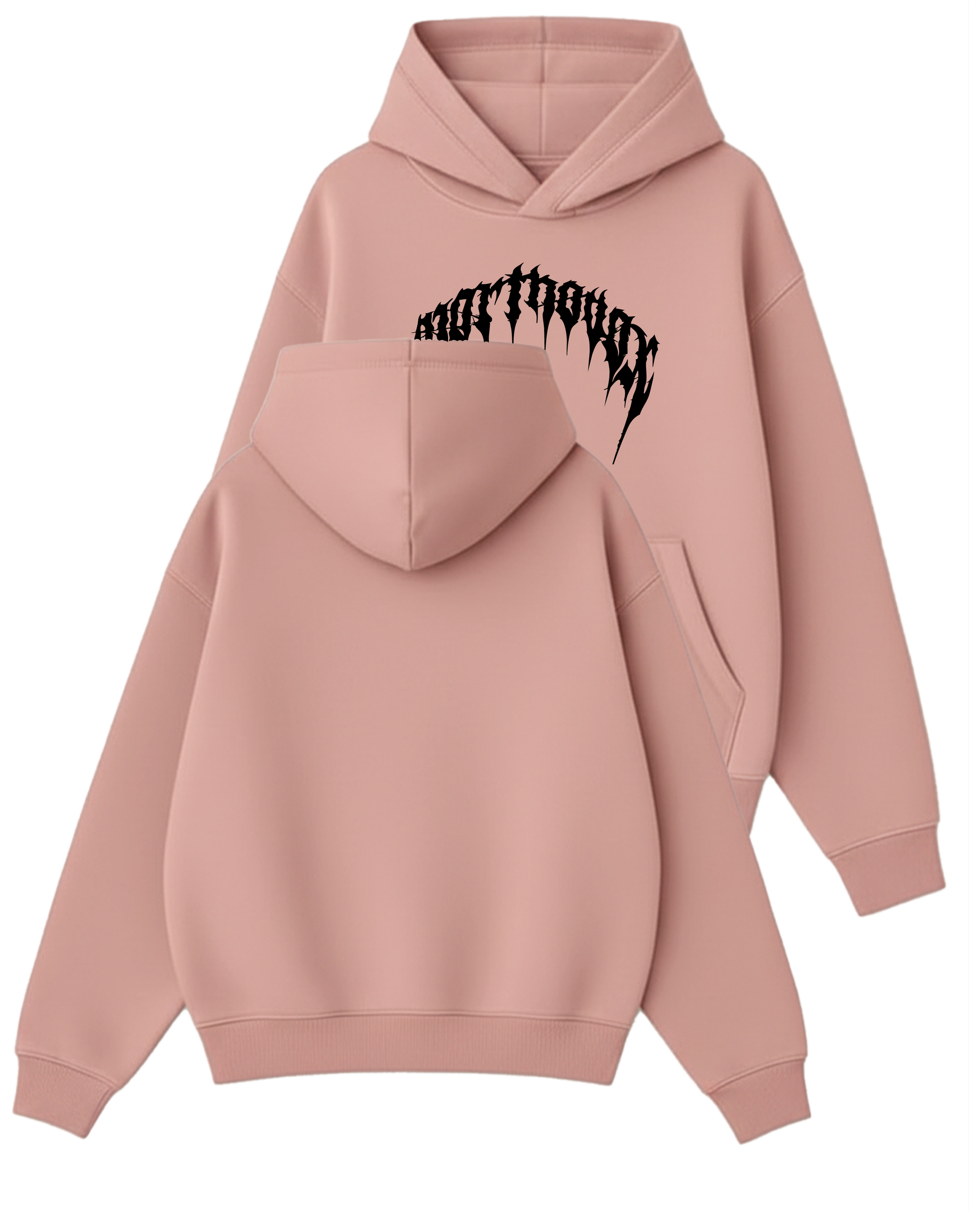 Unorthodox Arc - Boxy Fit Kapüşonlu Sweatshirt