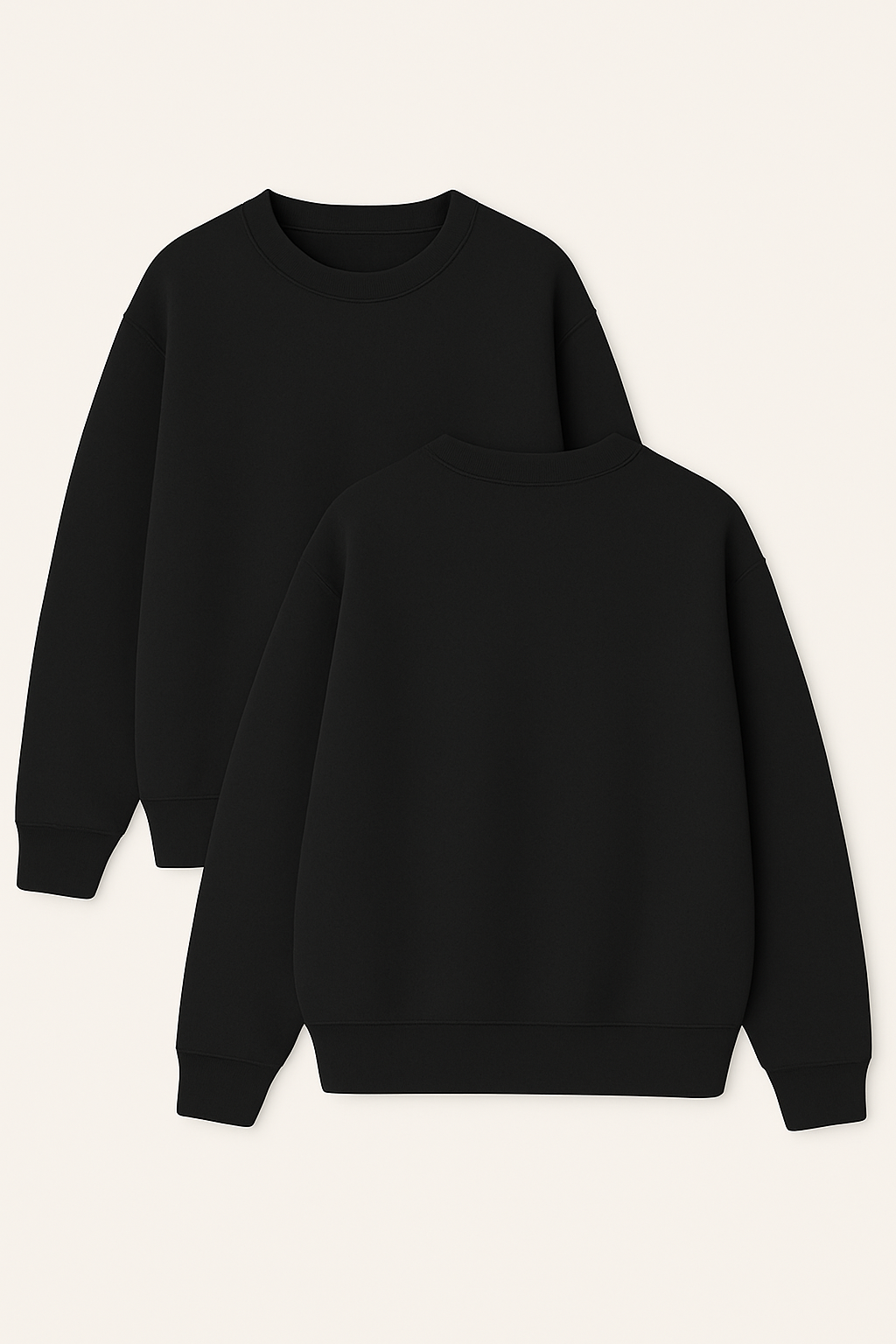 Basic Collocation Sweatshirt - Siyah