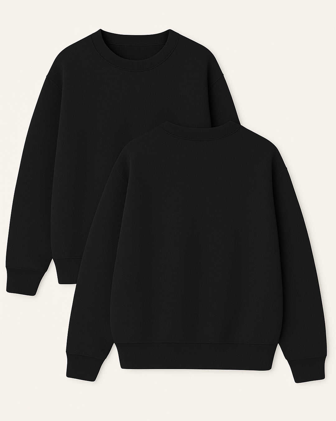 Basic Collocation Sweatshirt - Siyah