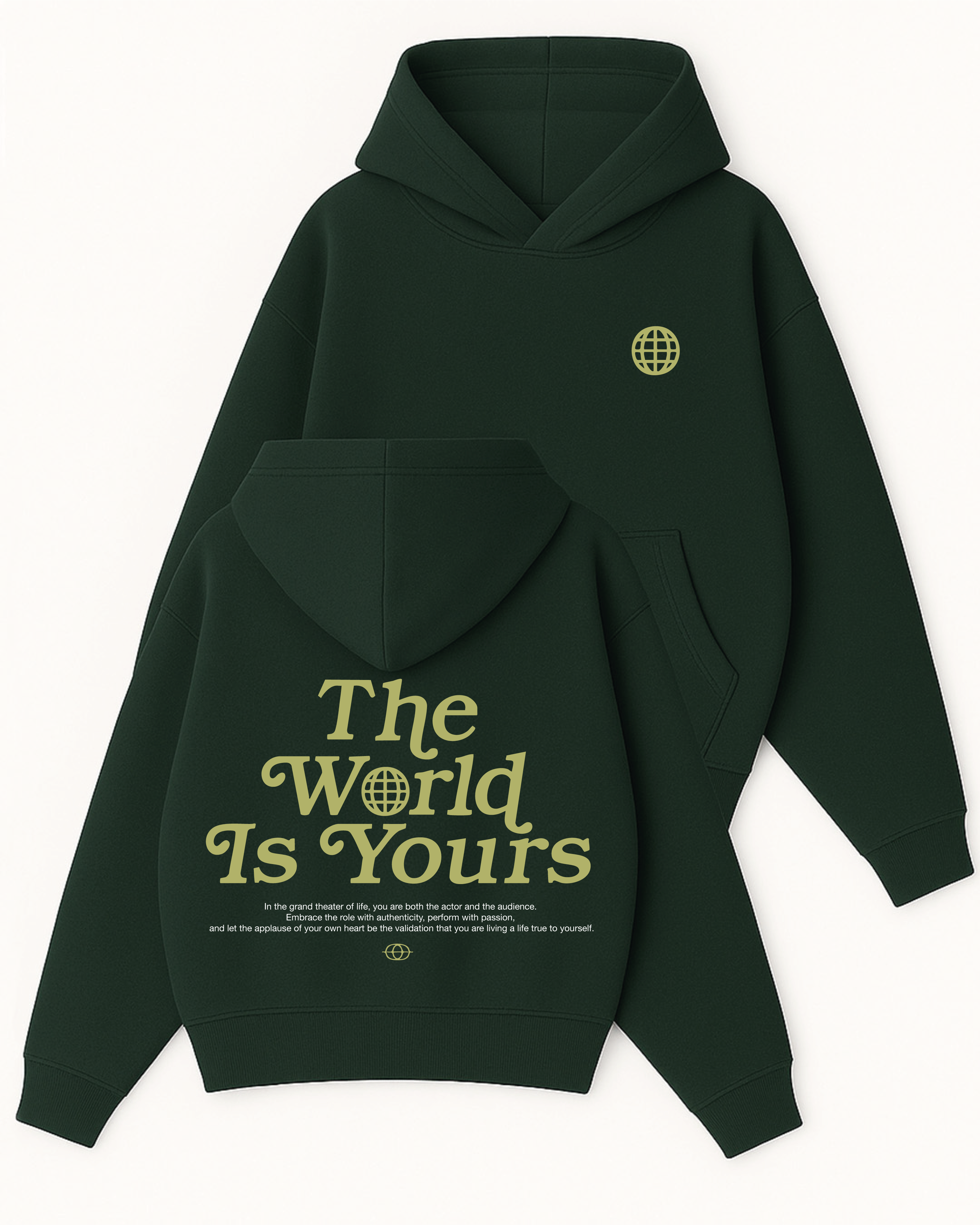 TWIY - Boxy Fit Kapüşonlu Sweatshirt