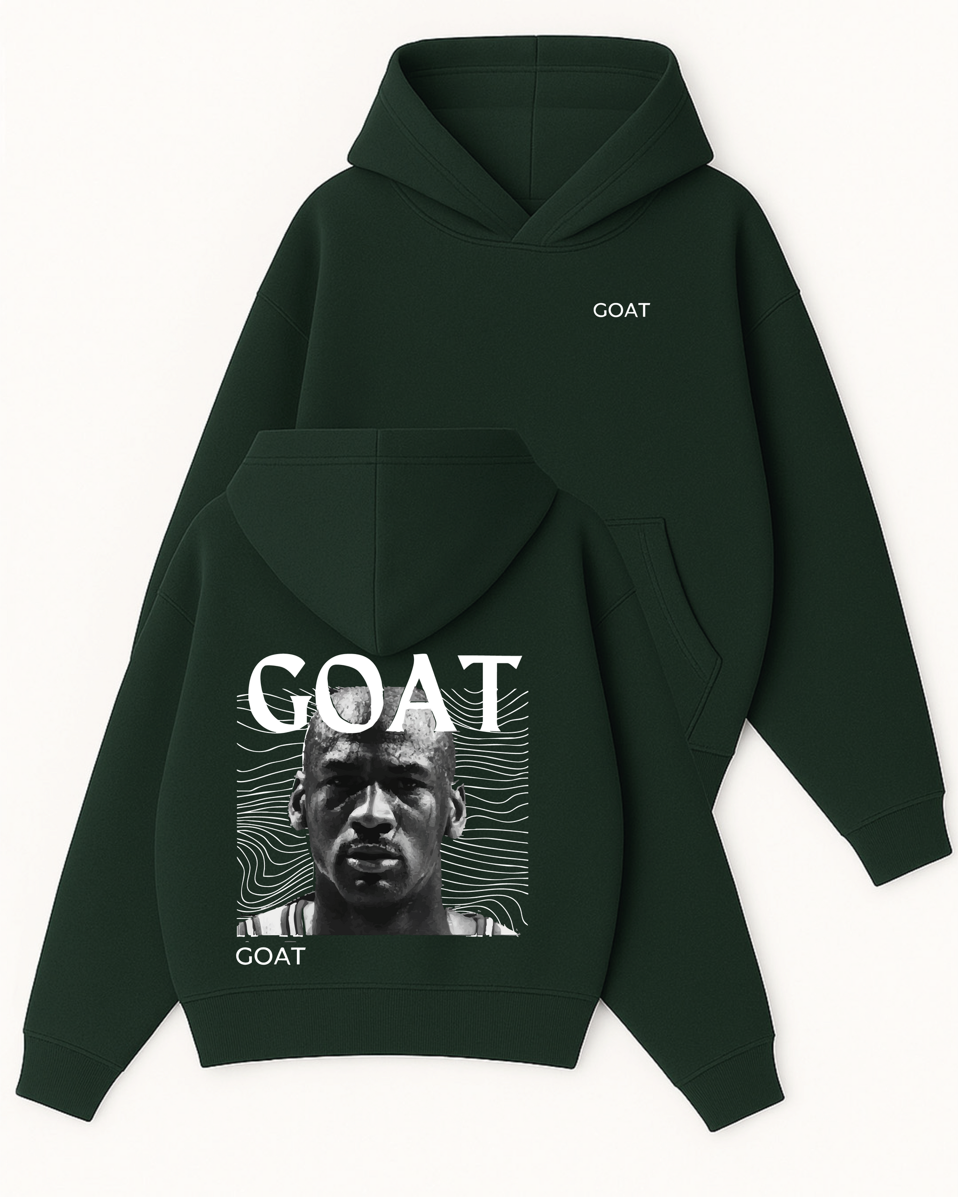 GOAT - Boxy Fit Kapüşonlu Sweatshirt
