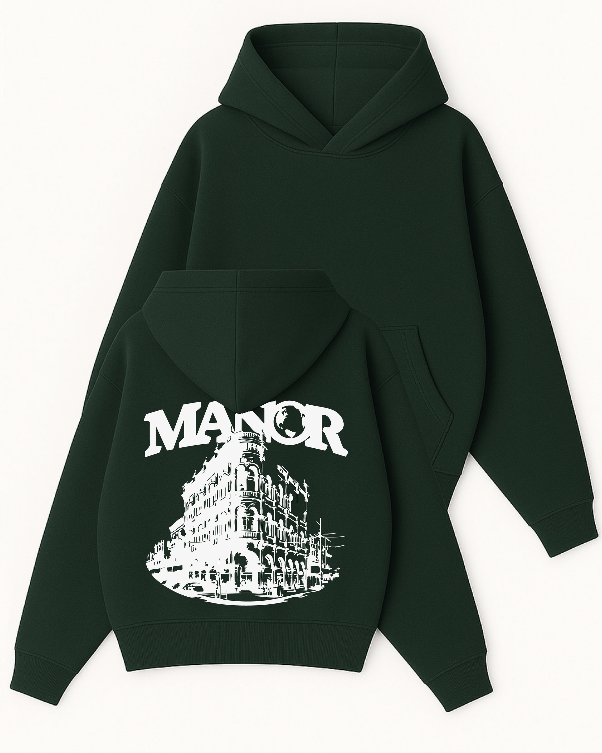 Manor - Boxy Fit Kapüşonlu Sweatshirt